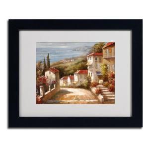 Trademark Fine Art 11 in. x 14 in. Home in Tuscany Matted Framed Art 75 X30 B1114MF