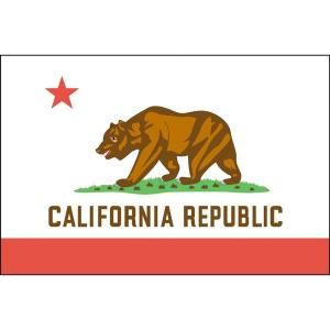 Seasonal Designs 3 ft. x 5 ft. California State Flag CA3P
