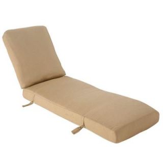 Hampton Bay Madison Replacement Outdoor Chaise Lounge Cushion 13H 001 CLG CSH