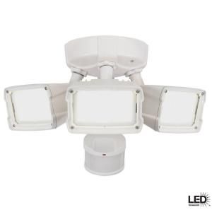 Defiant 270 Degree Outdoor Doppler Motion Activated White LED Security Floodlight MSH27920DLWDF