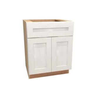 Home Decorators Collection Assembled 30x34.5x21 in. Vanity Base Cabinet in Newport Pacific White VB3021 NPW