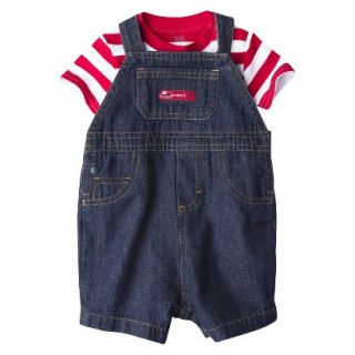 Just One YouMade by Carters Boys Shortall and Bodysuit Set   Red/White 18 M