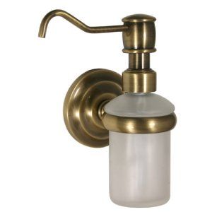 Allied Brass PQN 60 BBR Brushed Bronze Prestige Que New Wall Mounted Soap Dispen