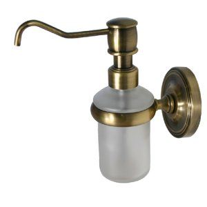 Allied Brass PR 60 BBR Brushed Bronze Universal Wall Mounted Soap Dispenser