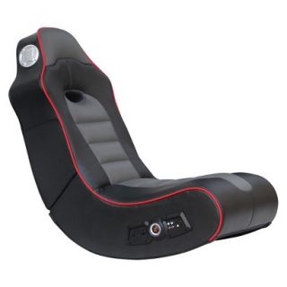 Gaming Chair: ACE BAYOU X Rocker Gaming Chair   Black/Grey