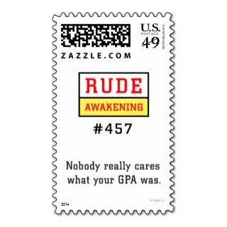 Shoebox Rude Awakening #457 Postage Stamps