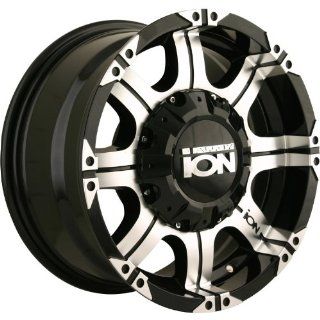 Alloy Ion Style 187 16 Black Wheel / Rim 5x4.5 & 5x5 with a 10mm Offset and a 87 Hub Bore. Partnumber 187 6856B: Automotive