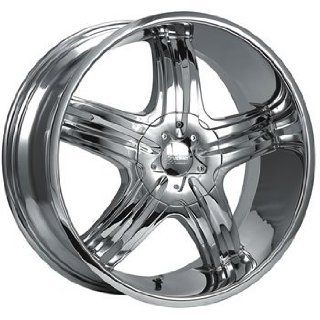 Cruiser Alloy Impulse 22x8.5 Chrome Wheel / Rim 5x112 & 5x4.5 with a 40mm Offset and a 73.00 Hub Bore. Partnumber 908C 2285940: Automotive