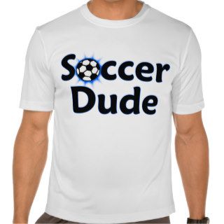 Soccer Dude Player Name/Number T Shirt