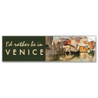 Roussoff’s Venice bumpersticker Bumper Sticker