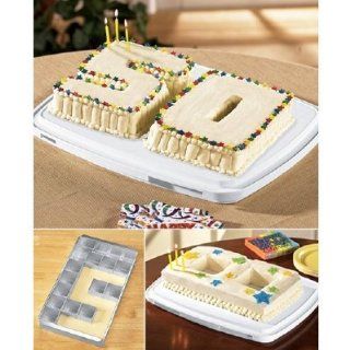 Alphabet Letter Number Custom Birthday Cake Baking Pan : Other Products : Everything Else