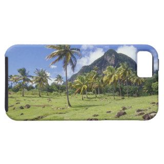 Gros Piton view along the historic trail in iPhone 5 Covers