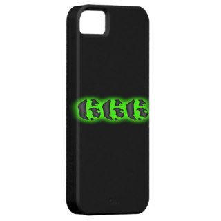 Evil 666 Eerie Green Glow Halloween iPhone 5 Covers