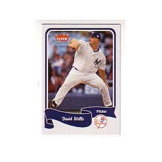 2004 Fleer Tradition #108 David Wells: Sports Collectibles