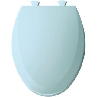 BEMIS Lift Off Elongated Closed Front Toilet Seat in Dresden Blue 1500EC 464