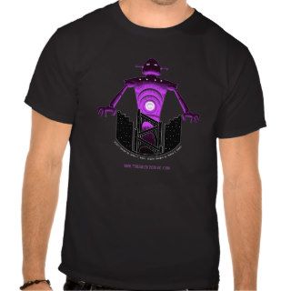 Robot T shirt Minimalist (black)