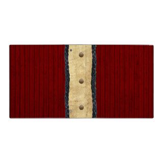 Red Barn Western Notebook 3 Ring Binder