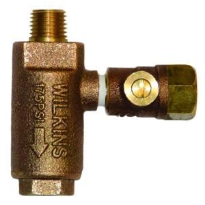 1/4 in. MNPT Metal Freeze Relief Valve with Test Cock 14 ZWFR