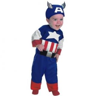 Captain America Costume   Infant: Infant And Toddler Costumes: Clothing