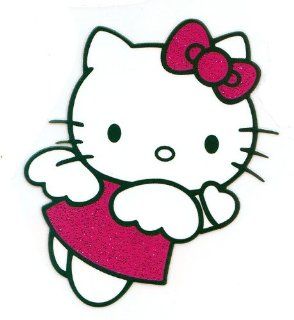 Hello Kitty angel wings hot pink bow & dress Iron On Transfer for T Shirt ~ Sanrio : Other Products : Everything Else