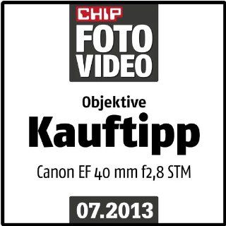 Canon EF 40mm 1:2,8 STM Objektiv schwarz: Kamera & Foto