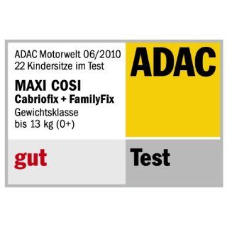 Maxi Cosi 61700091   Cabriofix Black Reflection Autokindersitz Gruppe 0+ (bis 13 kg), ab der Geburt bis ca. 15 Monate: Baby