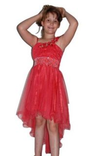 Konfirmationskleid, Mädchen Kleid, Festkleid, Chiffonkleid, Größe 134: Bekleidung