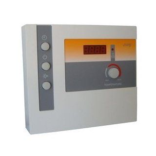 Sauna 15 kw Steuergerät 24 h Vorwahl und Display,"LOTUSCONTROL 15", inkl. Fühler mit 145 cm Silikonkabel (LG Nr. 81): Baumarkt
