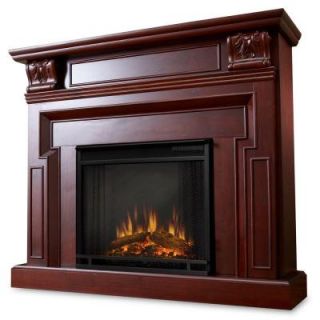 Real Flame Kristine 46 in. Electric Fireplace in Mahogany 9500E M