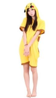 UUstar ® New Short Sleeves Unisex Nachtwäsche Kapuzenpullover Strampelanzug Pyjama Cosplay Kostüme für Pokemon Dinosaur Stich Rilakkuma Mein Nachbar Totoro T  shirt: Spielzeug