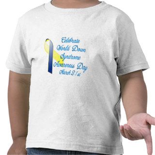 Down Syndrome Day T shirt