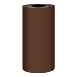 Gibraltar Building Products Roll Valley 10 in. x 10 ft. Royal Brown over Birch White Aluminum Roll Flashing A999BW 10 10