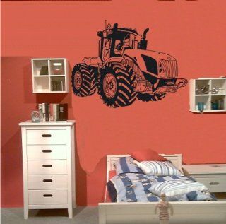 Wandtattoo Wandbild #182 Traktor Truck Bulldog ver. Größen und Farben: Küche & Haushalt