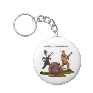 Heavy Metal Thanksgiving Gift Items Key Chain