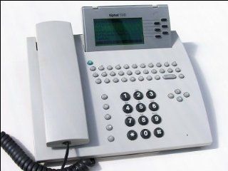 tiptel 195 lichtgrau ISDN Profi Telefon mit Telefonregister, volldigitalem Anrufbantworter und CTI Schnittstelle: Elektronik