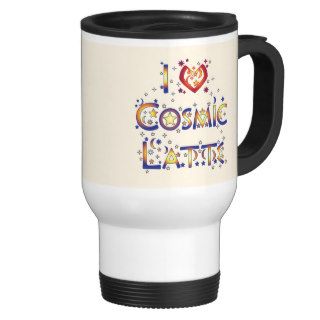 I Love Cosmic Latte Coffee Mugs