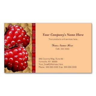 Country Salmonberries Business Card