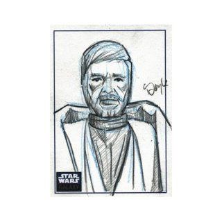 Star Wars Galaxy Series 6 Sketch Card by Kevin Doyle: Entertainment Collectibles