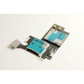 Samsung Galaxy Note II 2 N7100 Micro SIM & SD Card Holder / Reader Flex Assembly: Cell Phones & Accessories