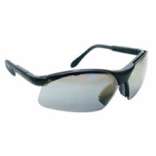 Sidewinders Safety Glasses   Black Frames/Silver Lens: Health & Personal Care