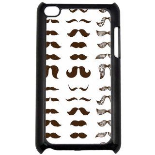 Mustaches Style Collection iPod Touch 4th Generation Hard Shell Case: Cell Phones & Accessories