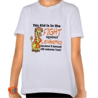 Kid In The Fight Against Leukemia T Shirt