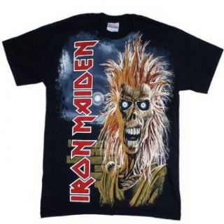 Iron Maiden   First Album T shirt Small: Clothing