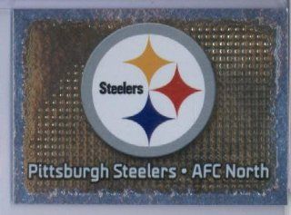 2012 Panini NFL Football Sticker #103 Pittsburgh Steelers Logo FOIL: Sports Collectibles