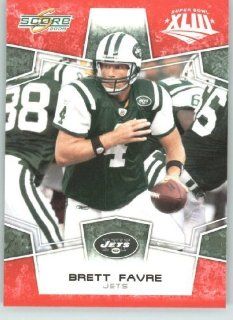 2008 Donruss   Score Limited Edition Super Bowl XLIII # 106 Brett Favre   New York Jets   NFL Trading Card   Yes, the JETS Uniform: Sports Collectibles
