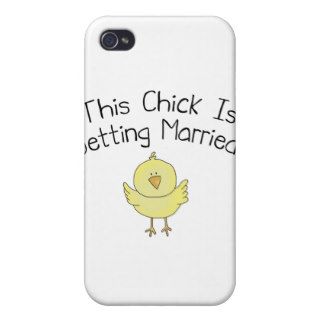 This Chick Is Getting Married iPhone 4 Cover