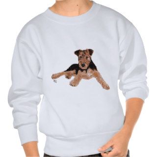 Airedale, Lakeland, Welsh Terrier Pup Sweatshirts