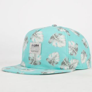 Haves Mens Snapback Hat Turquoise One Size For Men 237936241