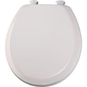 BEMIS Lift Off Round Closed Front Toilet Seat in White 520EC 000