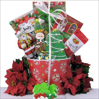 Santa! Children's Holiday Christmas Gift Basket Gourmet Food Baskets